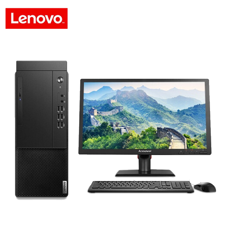 联想启天M437-A428   i5-10500/8G/1T/无光驱/集成显卡/PS2键盘/ USB光电鼠标/WIN11HOME   21.5显示器