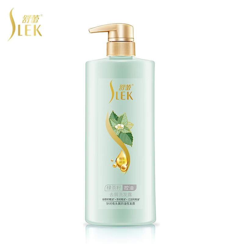 舒蕾  绿茶籽控油去屑洗发露800ml