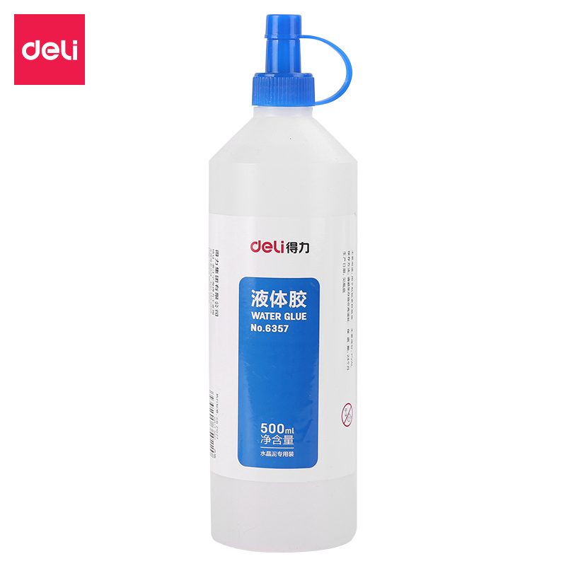 得力6357液体胶（透明）（500ml/瓶）6瓶