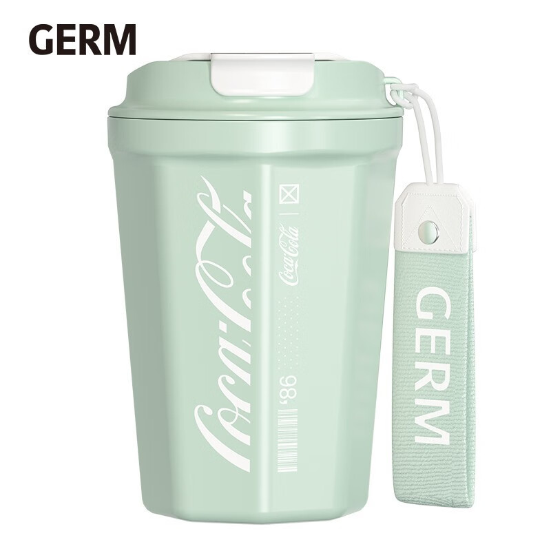 格沵可口可乐联名款菱形咖啡杯（雨林绿）GE-CK22SS-K3