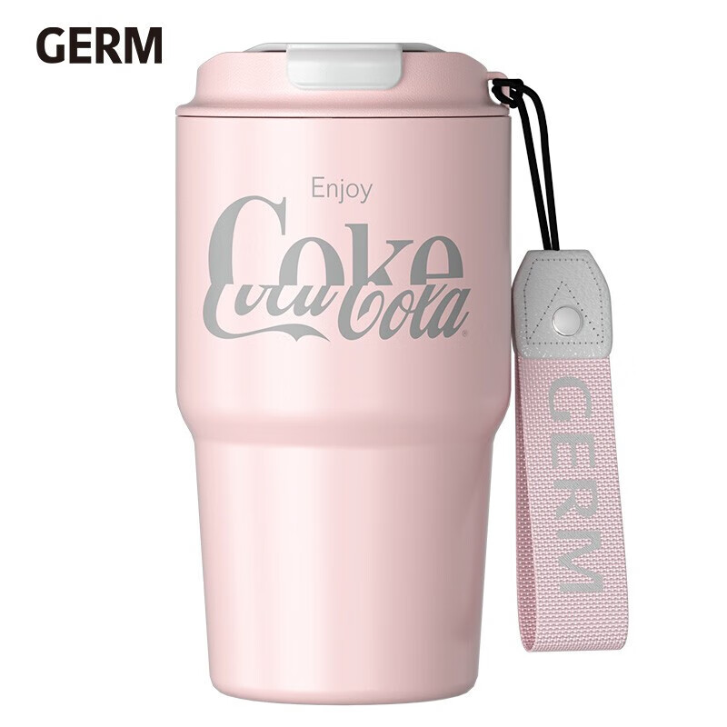 格沵可口可乐联名款咖啡杯（珊瑚粉）GPS-2201VP-CCEP